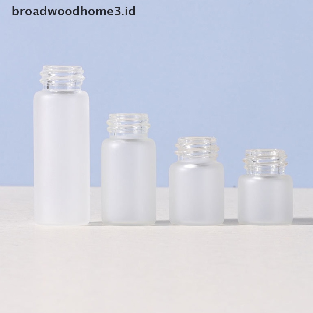 5pcs Botol Kaca Kosong Ukuran 1 / 2 / 3 / 5ml Untuk Essential Oil