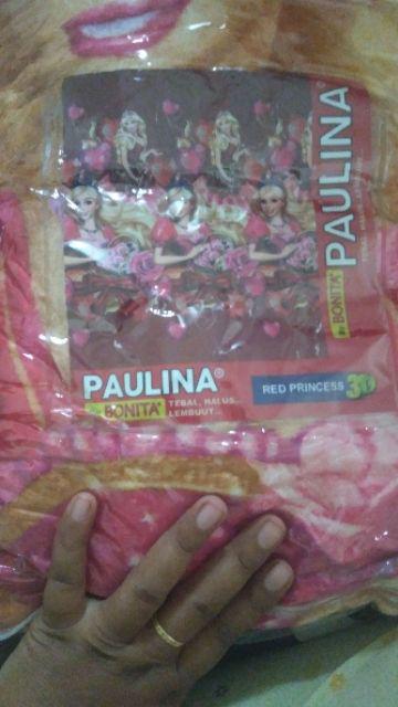 Selimut Paulina By Bonita Tebal, Halus Dan Lembut