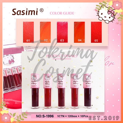 [DAPAT 10PCS] Sasimi LipTint Mini Papan