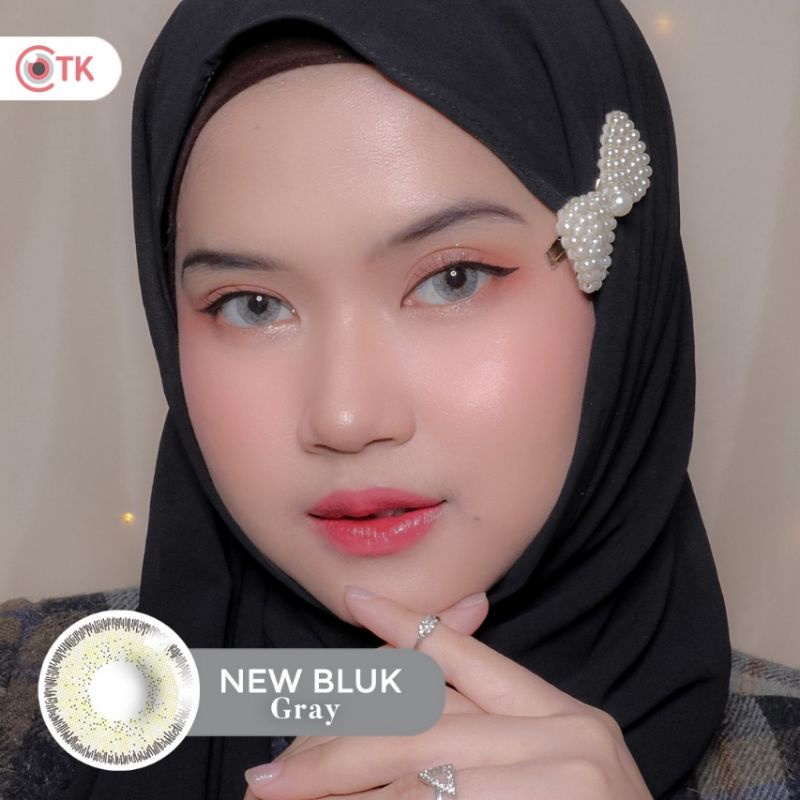 Softlens NEWBLUK 15 MM GREY NORMAL &amp; MINUS -0.50 S.D -6.00 by CTK