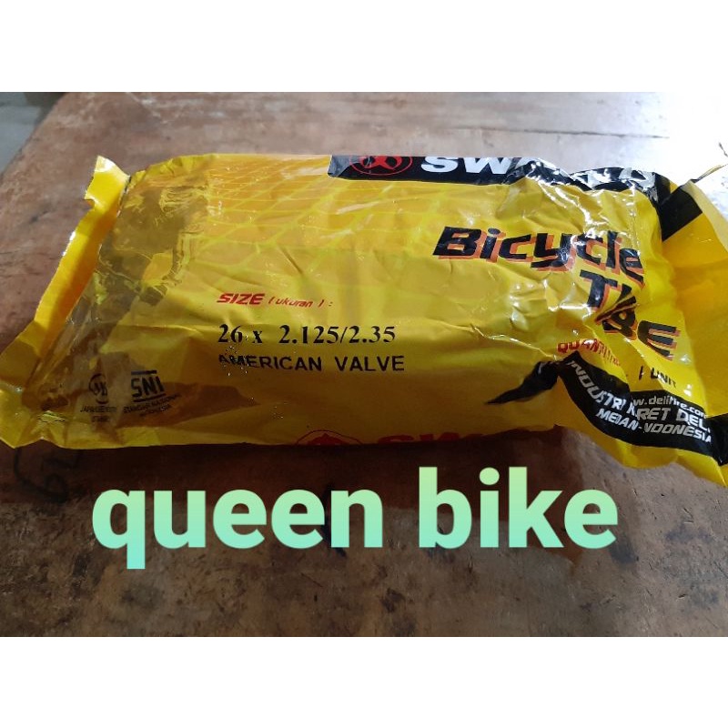 ban dalam sepeda 26x2.125/2.35 swallow cop motor