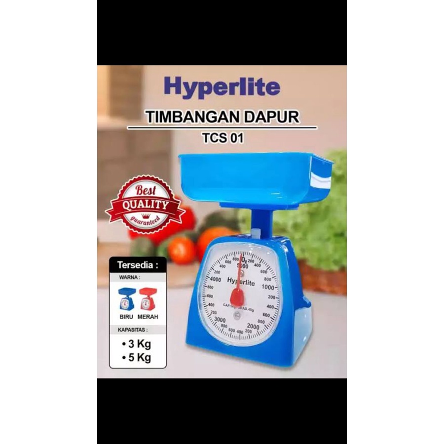 Timbangan Kue Hyperlite TCS-01 2Kg / 3Kg / 5Kg