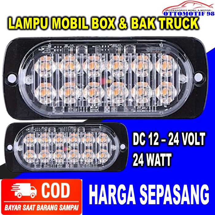 Lampu Lapu Cree Drl Sein Sen Rem Running LED Aksesoris Fariasi Motor Mobil Box Bok Truk Trek Tronton