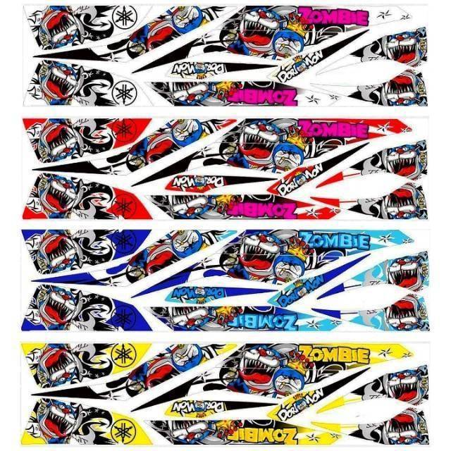 Striping Mio Z Variasi Sticker Stiker Scotlite Skotlet Motor Body List Skotlet Listt Motor Liss List