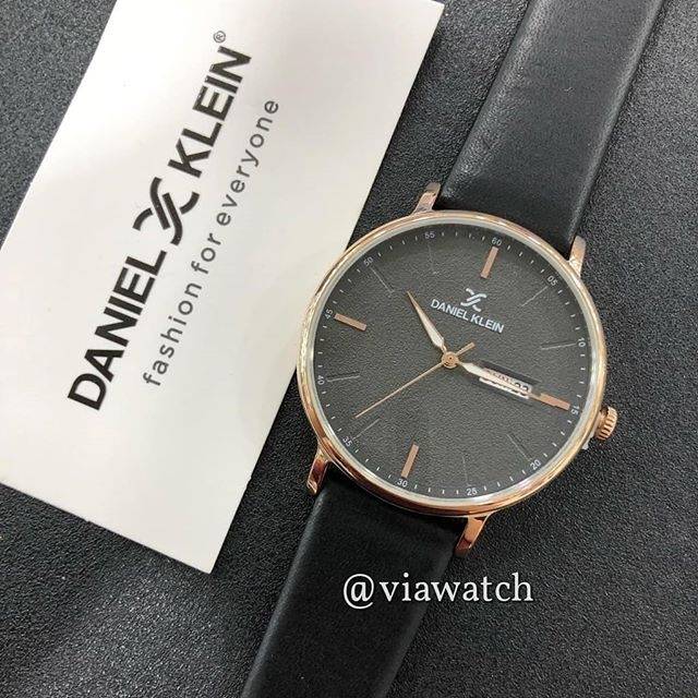 DANIEL KLEIN DK 11825 ROSEGOLD BLACK