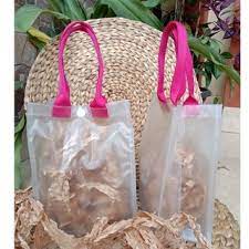 Tas Hampers Murah Mika/PVC Doff Tebal Besar Dan Sedang Mika O,25A Doff