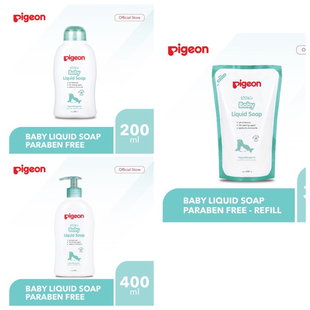 Pigeon - Baby Liquid Soap / sabun mandi