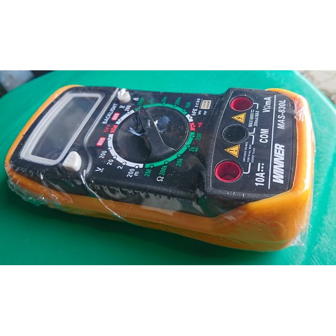 Avometer Multitester Multimeter DIGITAL WINNER MAS 830L