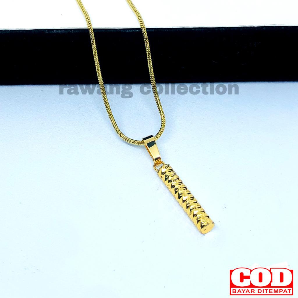 Kalung Titanium Pria Dan Wanita Anti Karat Selamanya