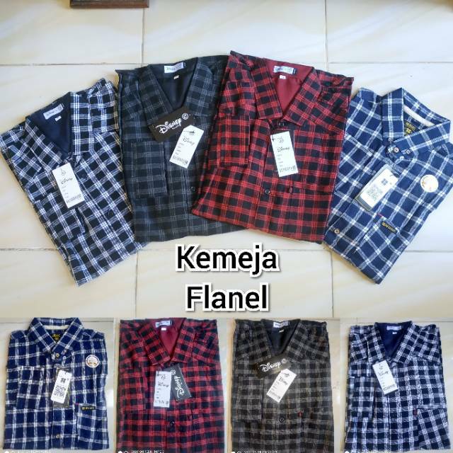 Kemeja Panjang Pria Kain Flanel Bahan Adem Dan Tebal Kualitas Distro Ukuran S Xl Shopee Indonesia