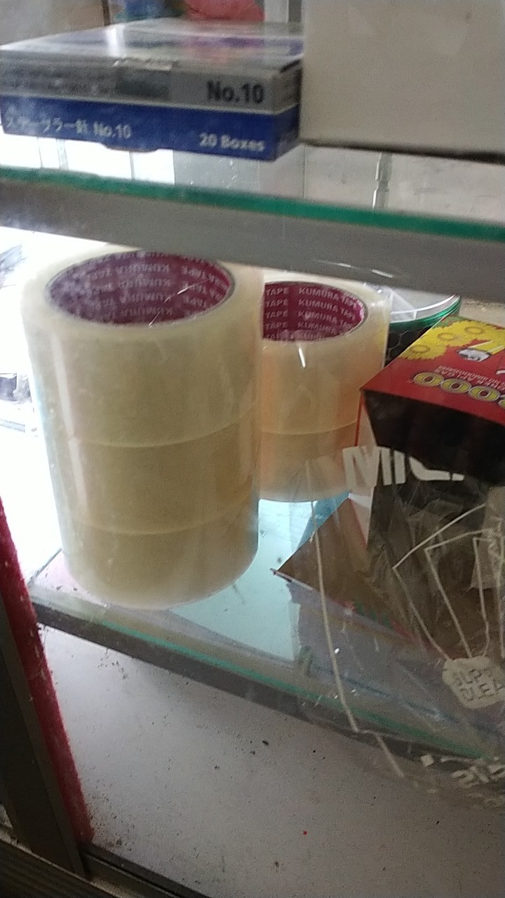 Terlaris!! Lakban 48mm X 100 Yard (1kilo Muat 6) Coklat Merah Bening Tidak Mudah Putus Dan Merekat