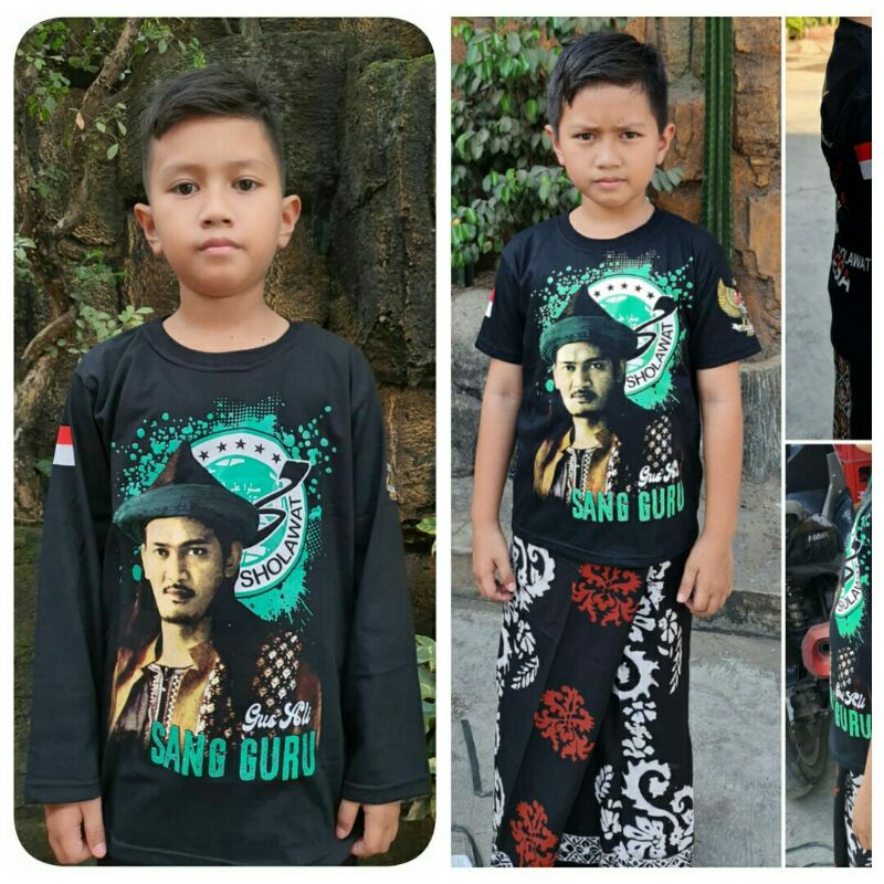 Kaos Mafia Sholawat Anak_2-10Tahun,Kaos Lengan Pendek Anak,Kaos Lengan Panjang Anak,Kaos NU Anak,Kao