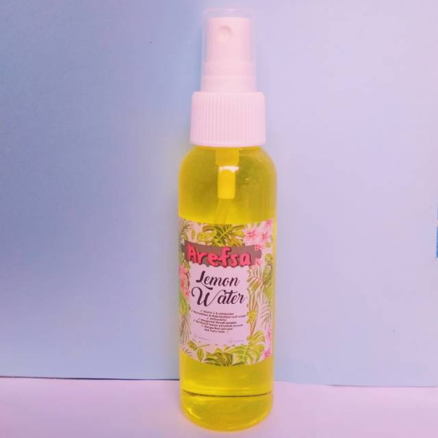 Lemon Water Spray 100ml 100% Air Lemon Asli