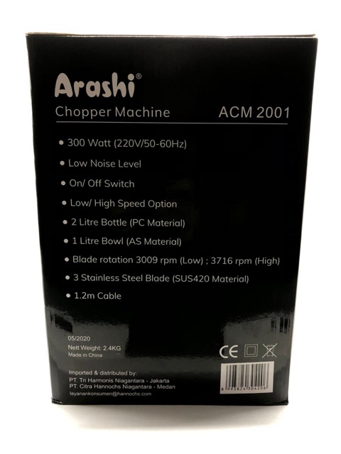 Arashi Chopper ACM 2001 2 Liter