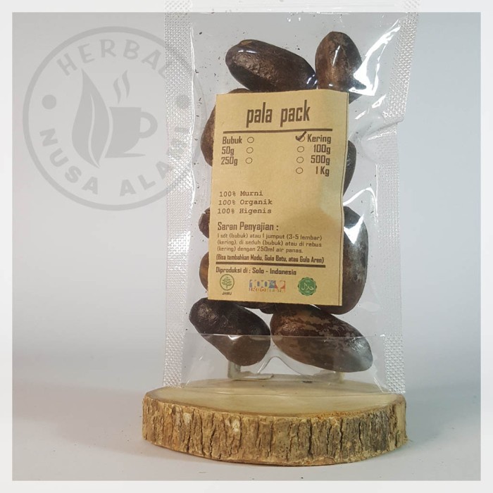 

BIJI PALA UTUH KERING | PREMIUM | Myristica Fragrans 100g