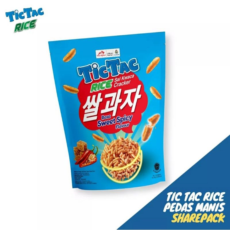 Tic Tac Rice Share Pack Pedas Manis 64 gr