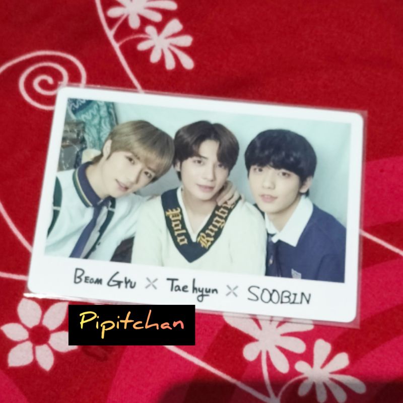 TXT MPC Unit Beomgyu Taehyun Soobin PC Photocard Fanlive 2021