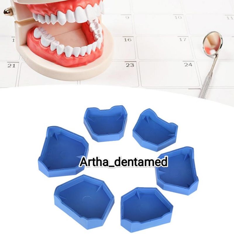 DENTAL RUBBER BASE DENTAL GIGI BASIS SILIKON KARET (MODEL ALAS CETAK GIPS)