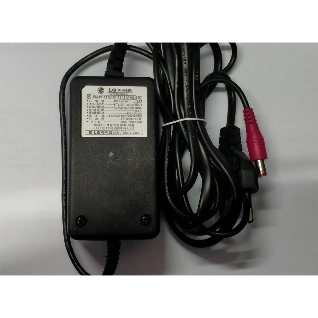 ADAPTOR 3A AMPERE 12 VOLT CCTV