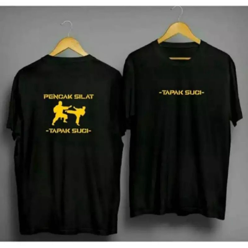 KAOS PENCAK SILAT TAPAK SUCI BAJU T-SHIRT LOGO BELAKANG TAPAK SUCI