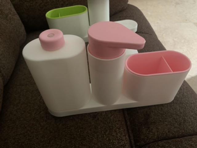 Dispenser Sabun Cuci Tangan Dan Cuci Piring Sink Organizer