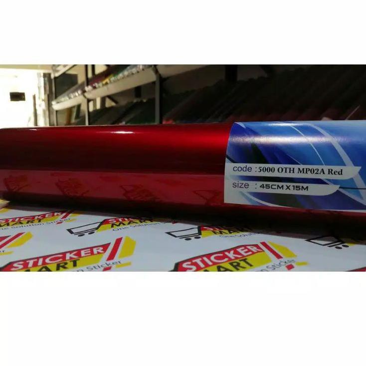 

AL6 Stiker skotlet metalik candy stiker merah marun stiker biru marun⁂ (Stock Banyak)