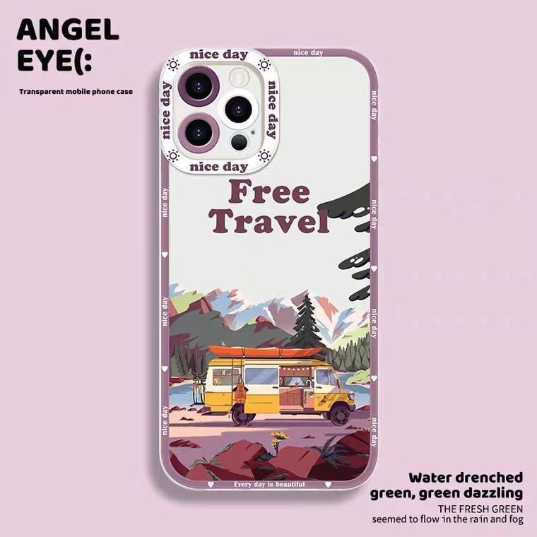 Soft Case Bahan TPU Untuk Iphone 13 12 Mini 11 Pro X XR XS Max SE 2020 6 6S 7 8 Plus