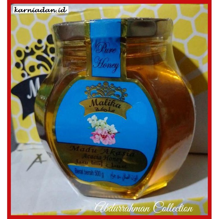 

MADU-MINUMAN- MADU MALIKA AKASIA HONEY 500 GRAM -ASLI-BUKAN-KAWE-KAWE-