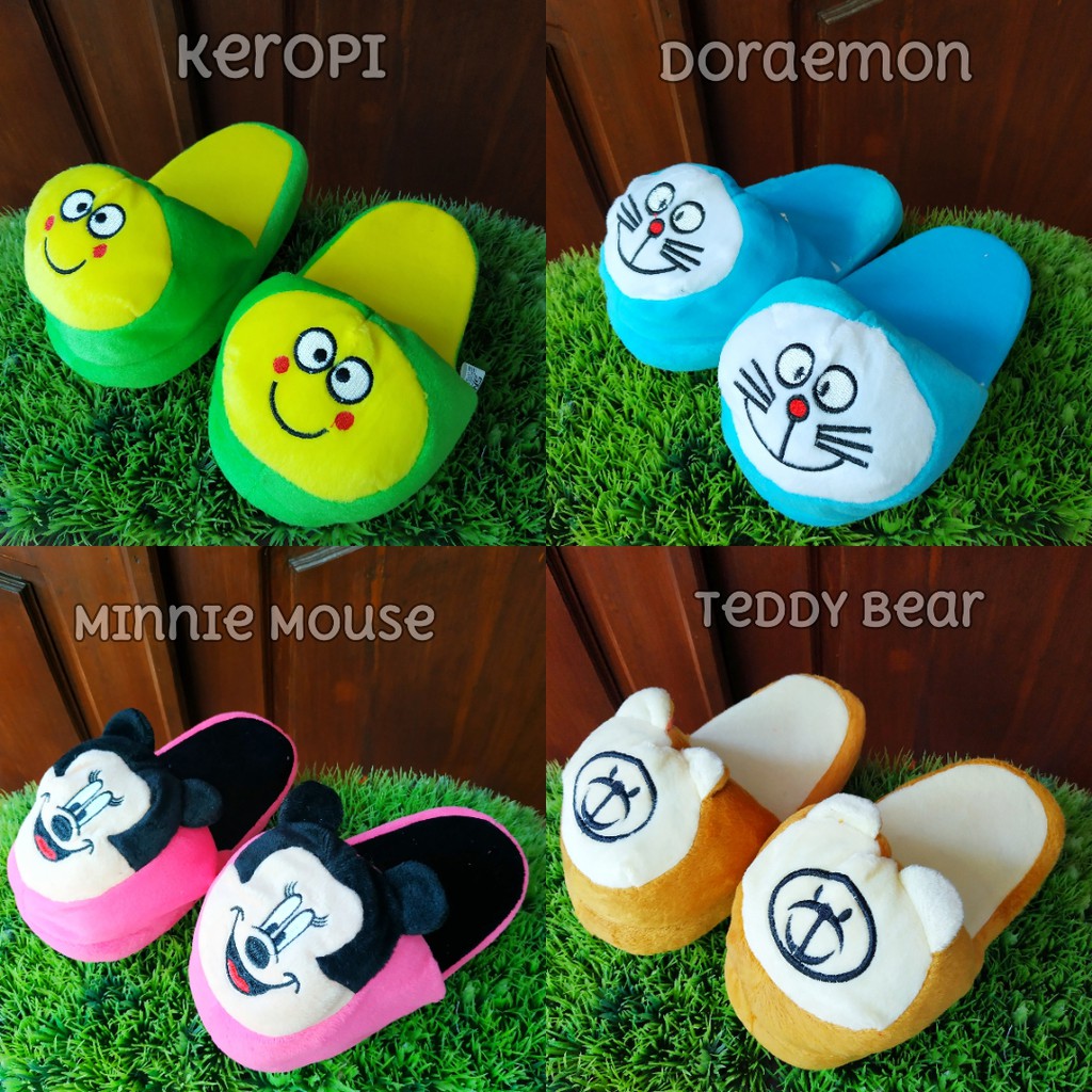 Sandal Boneka Karakter Dewasa SNI