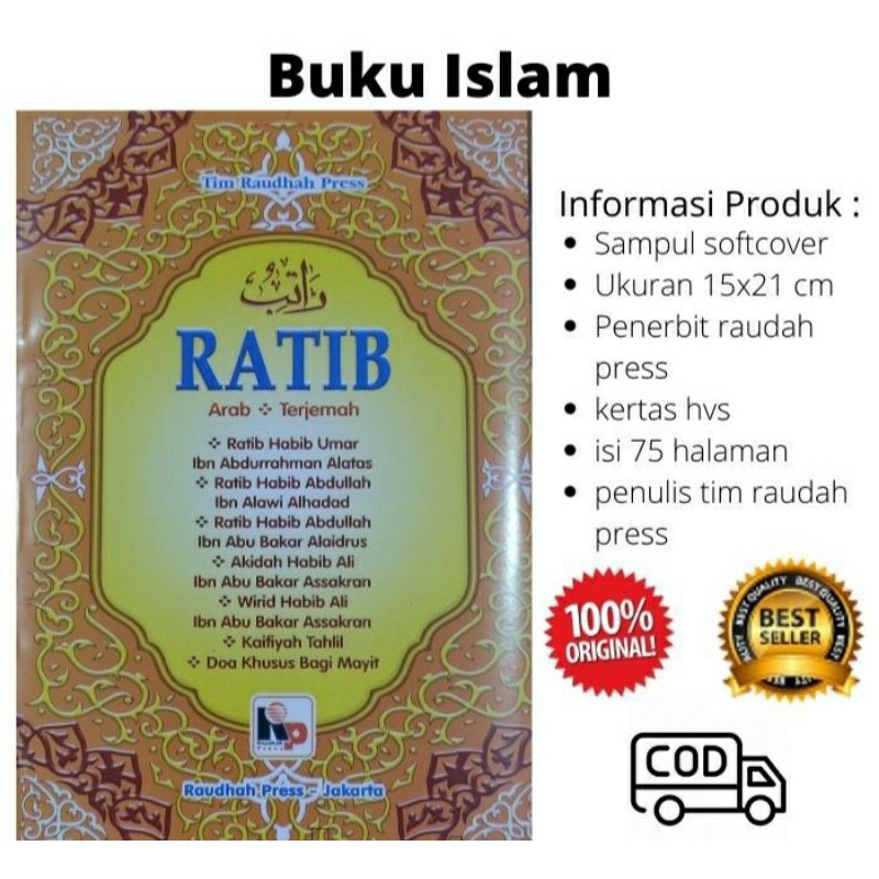 KITAB RATIB ALLATOS / RATIB ALHADAD / BUKU RATIB ALLATAS / BUKU RATIB /BUKU RATIB ALAYDRUS / BUKU RA