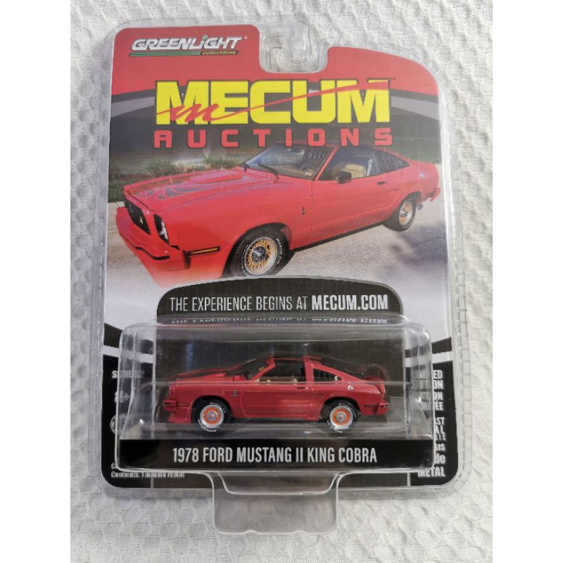 1978 FORD MUSTANG II KING COBRA - GREENLIGHT