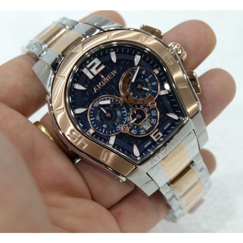 Jam Tangan Aigner Palermo Cronograp Super Premium Graden AAA - Jam Tangan Pria Aigner Palermo Super