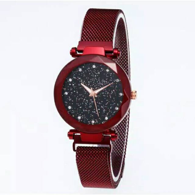 JAM TANGAN Wanita (D-Mata)MAGNET Mata Diamond