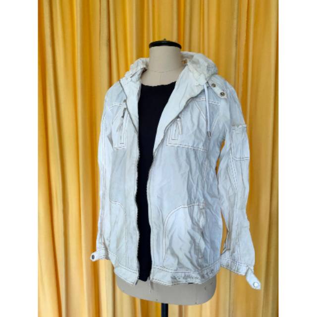 Jaket Off-white Little Brenn Playmaker Second Preloved bekas Size L