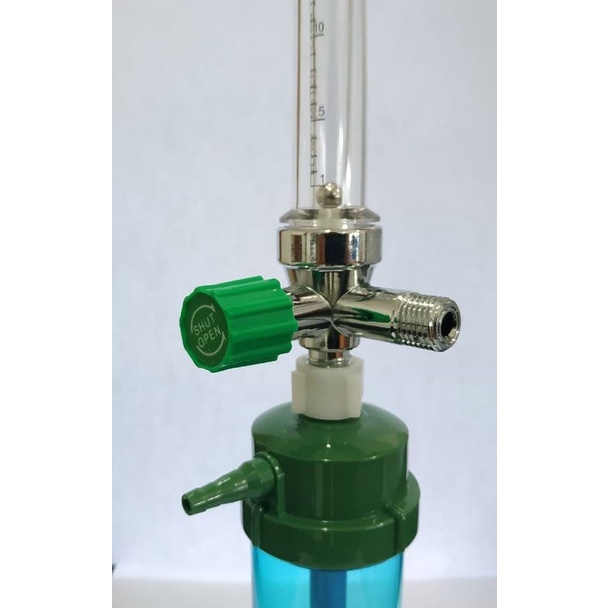Alat Bantu Pernafasan Flowmeter Humidifier Oksigen