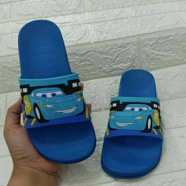 Terlaris... Sendal ANAK LAKI CARS size 26 - 35