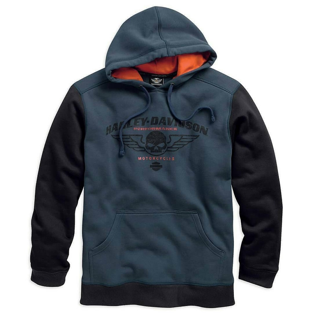 harley davidson skull hoodie