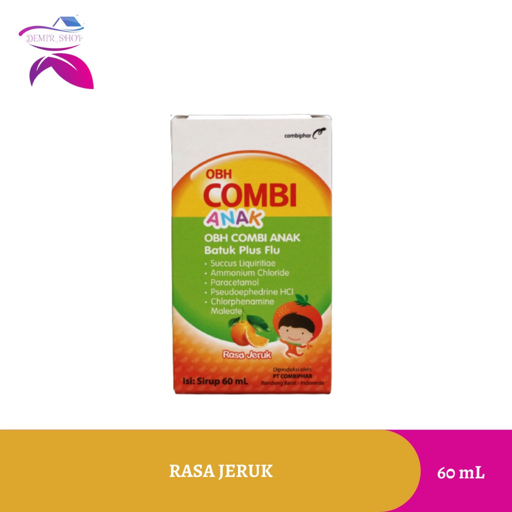 OBH Combi Anak 60 mL / Obat Batuk + Flu