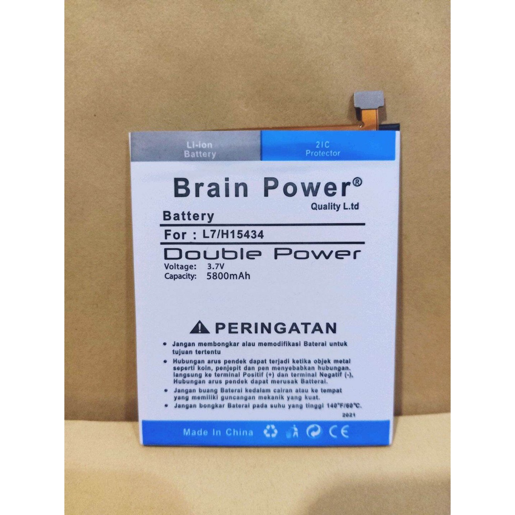 COD BATERAI HAIER L7 LITE H15434 BATRE HAIER L7 LEISURE L7 JUSTICE LEAGUE H15434 DOUBEL IC BRAIN POW
