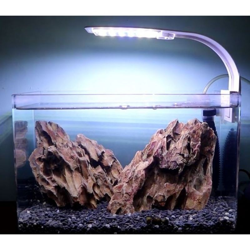 SAKKAI PRO Led-03 Lampu Aquarium Aquascape Clamping Nyala 3Mode 6watt Jepit