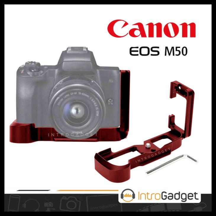 Lplate Hand Grip Canon Eos M50 Plate L-Plate Merah Kode 1362
