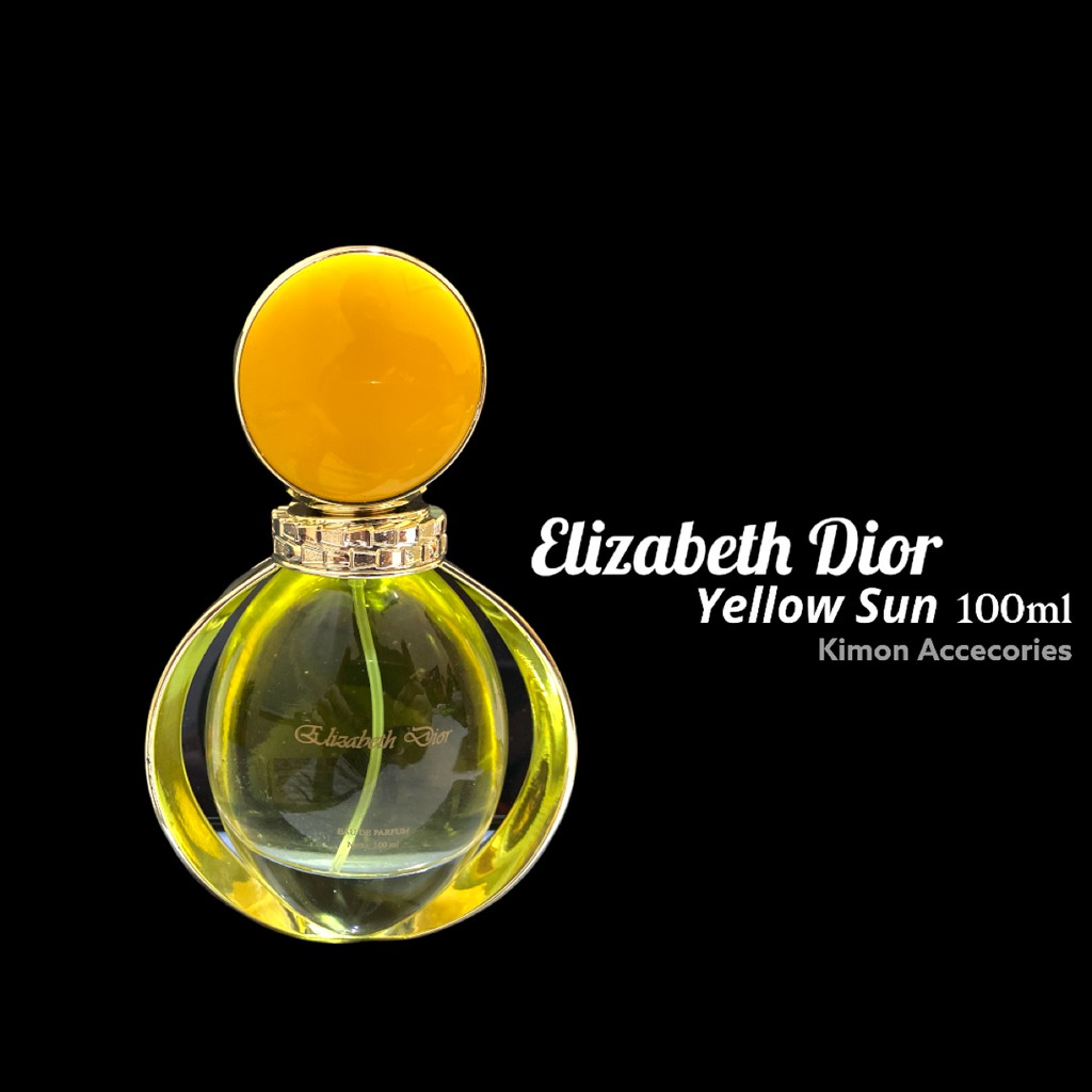 PARFUM ELIZABETH DIOR 888 YELLOW SUN 100ML PARFUM UNISEX PARFUM KEKINIAN