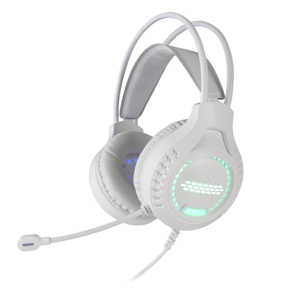 Digital Alliance VIVID RGB Gaming Headset - White