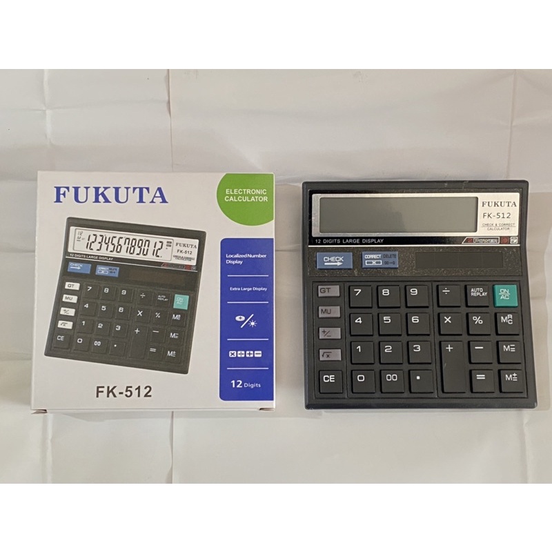 

KALKULATOR DAGANG 12 DIGIT FUKUTA