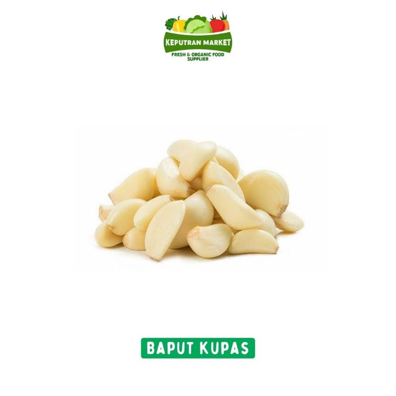 

Bawang Putih Kupas 500 Gram / Sayur Segar
