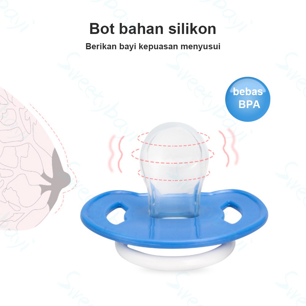 SweetyBayi Dot bayi silicon Empeng bayi Kompeng bayi Baby pacifier