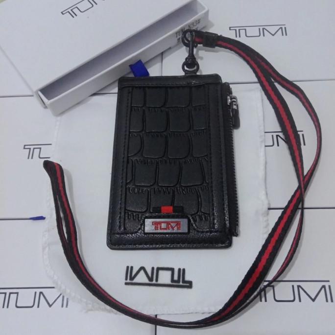 Dompet Id Card Tumi/Lanyard Id Card Tumi Multi Walet Import Premium . Terlaris