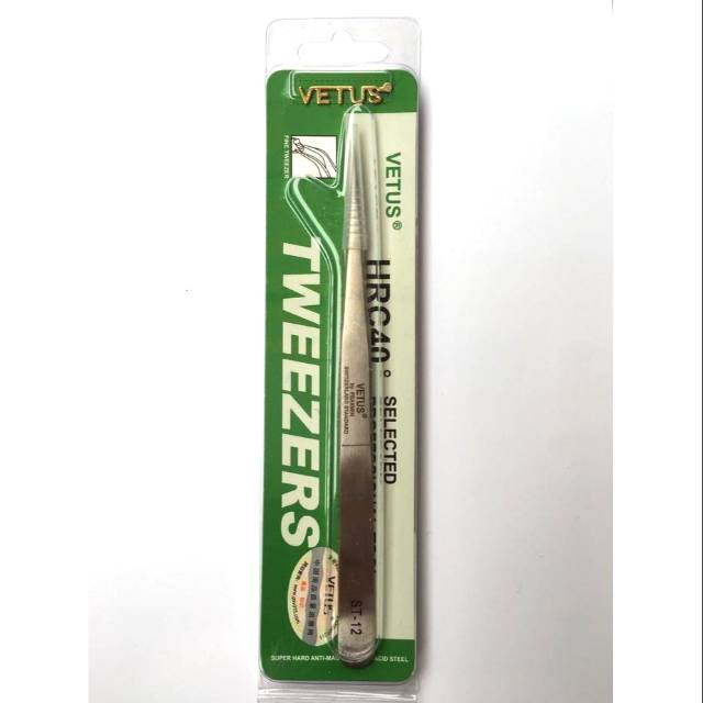 Pinset vetus Lurus Original Pinset eyelash extension pinset bulumata
