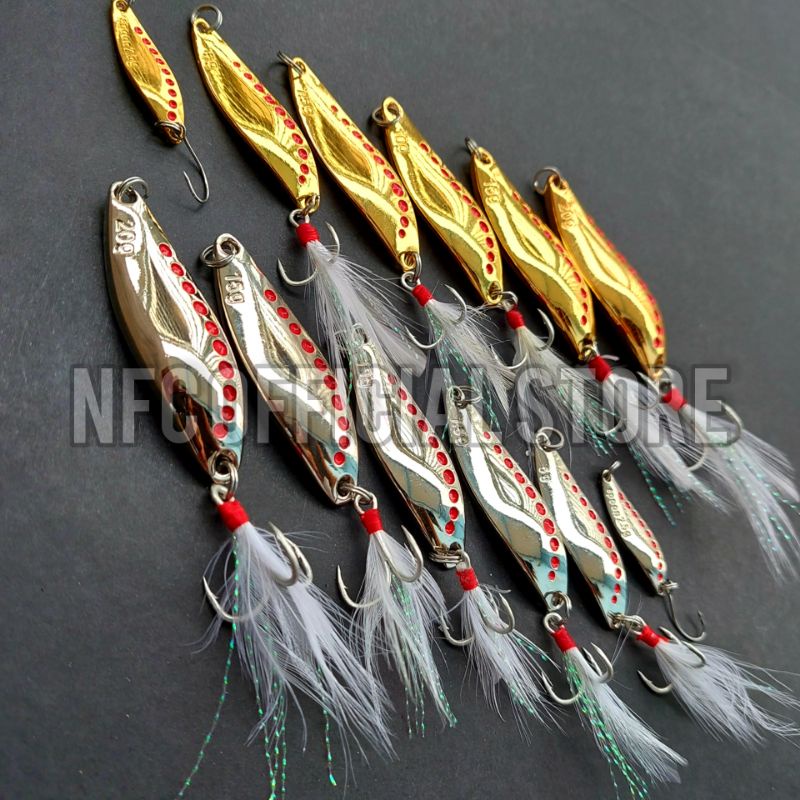 Lure metal spoon 2,5 gr 5 gr 7,5 gr 10 gr 15 gr 20 gr BEST KILLER ACTION