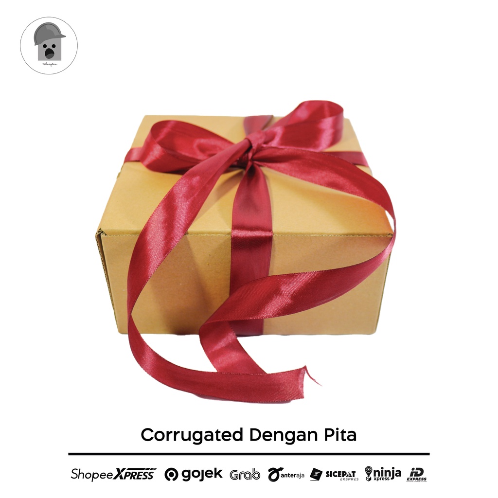 

MEDIUM -2! Ready box ribbon simple kotak kado/ hampers dan universal box!.. lsg pesan ya